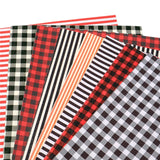 Buffalo Plaid & Stripes 8 Piece Set