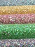 Chunky Glitter with Big & Small Sequins ~ Multiple Colors Available