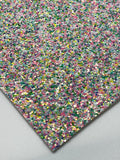 Pastel Multicolor with AB Glitter Crude Chunky Glitter