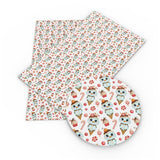 Snowman Cone & Candy Canes Horizontal Print