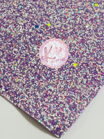 Light Purple Multi-Color Chunky Glitter & Sequins