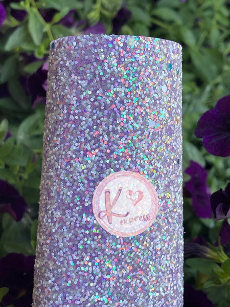 Light Purple Multi-Color Chunky Glitter & Sequins