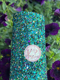 Blue/Turquoise Multi-Color Chunky Glitter & Sequins