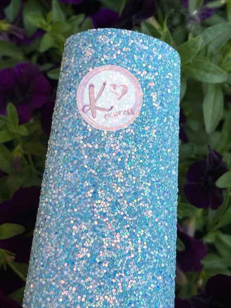 Light Blue Multi-Color Crude Chunky Glitter with Big & Small Sequins