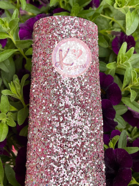 Pink & Silver Multi-Color Chunky Glitter & Sequins