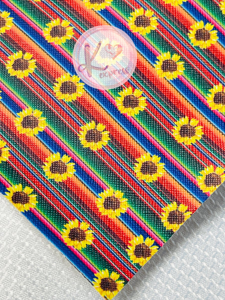 Serape Sunflowers