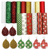 Christmas 15 Piece Set ~ A5 Size (1/2 Sheets) Perfect for Earrings!