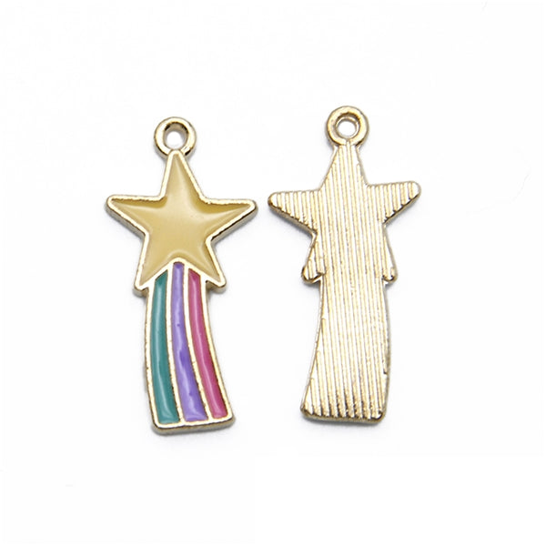 Alloy Rainbow Charm