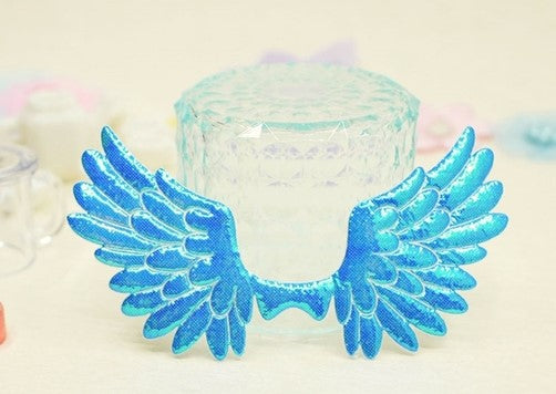 Blue Angel Wing Embellishments