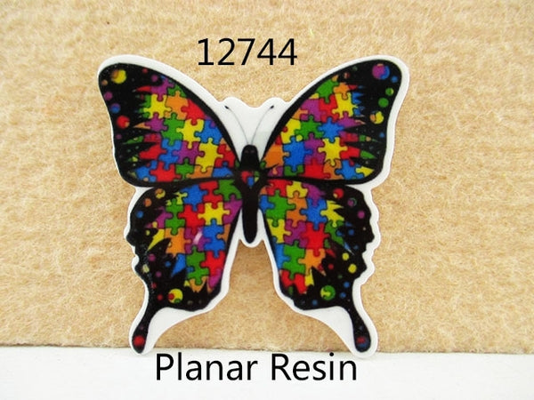Autism Butterfly Resin