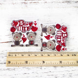 Be Mine Valentine Bears Resin