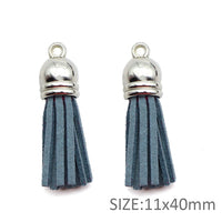 Tassel Accessories with Silver Tops