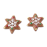 Gingerbread Snowflake Resin