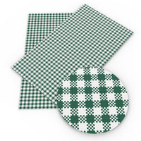 Green & White Gingham