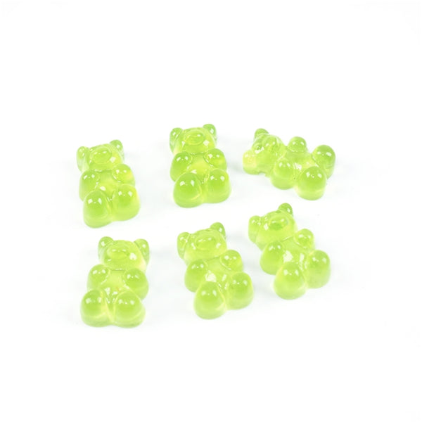 Green Gummy Bear Resins