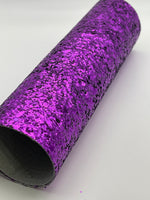 Dark Purple Chunky Glitter