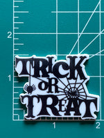 Trick or Treat Spider Resin