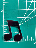 Music Note Resin