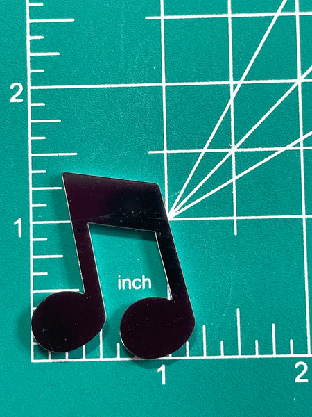 Music Note Resin