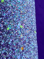 Light Purple Multi-Color Chunky Glitter & Sequins