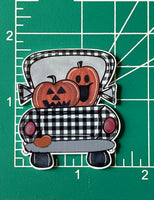 Pumpkin Truck Resin