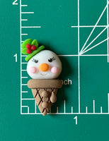 Snowman Cone 3D Resin