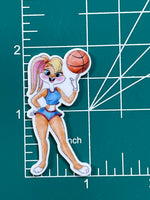 Lola Bunny with Basketball Space Jam