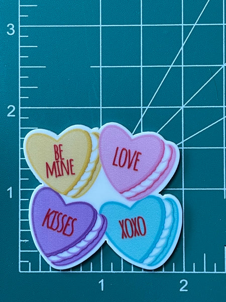 Conversation Hearts Resin