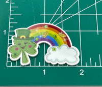 Shamrock/Rainbow St. Patrick's Resin