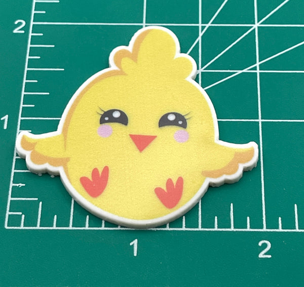 Happy Easter Chick Resin