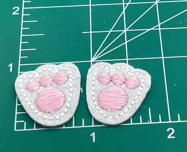 Bunny Feet (Set of 2) Embellishments