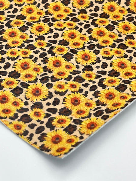 Leopard/Sunflowers