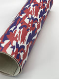 Patriotic Red, White & Blue Camo