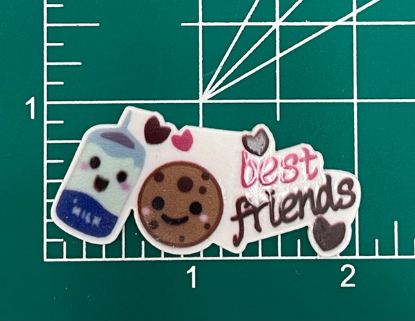 Best Friends Milk & Cookies Resin