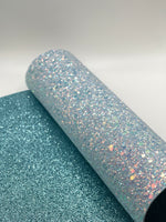 Blue Chunky Glitter/Blue Fine Glitter Double Sided