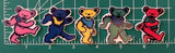 Dancing Bears Grateful Dead Resins