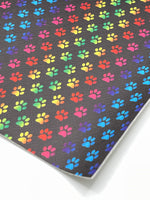 Rainbow Paw Prints