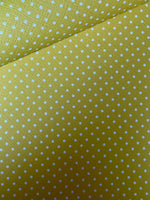 Yellow & White Polka Dot