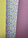 Yellow & White Polka Dot