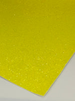 Bright Yellow Chunky Glitter