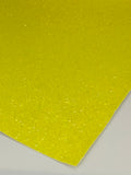 Bright Yellow Chunky Glitter