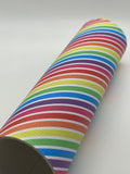 Rainbow Stripes #2 Diagonal