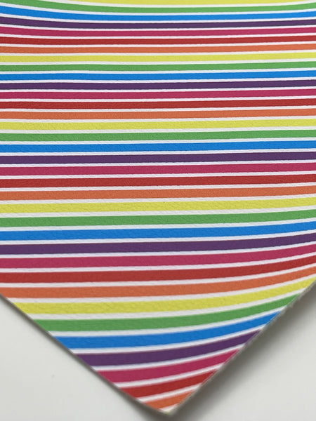 Rainbow Stripes #2 Diagonal