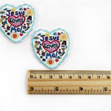 Jesus Loves Me Resin