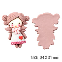 Little Girls with Curls Resins