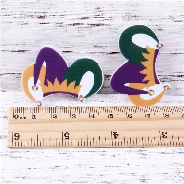 Mardi Gras Jester Hat Resin