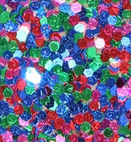 Royal Blue Multi-Color Chunky Glitter