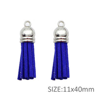 Tassel Accessories with Silver Tops