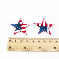 Patriotic Star Resin