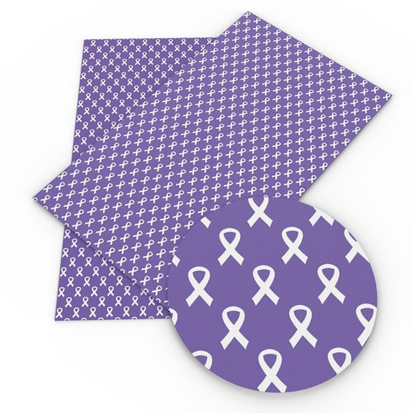 Purple Pancreatic Cancer or Cancer Survivor Ribbon